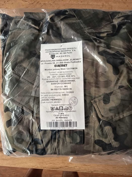 Mundur Polowy Wzór 124 P