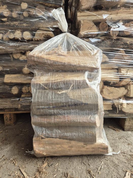 Sacos lenha seca Eucalipto