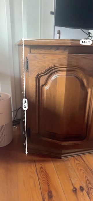 Szafka drewniana regal