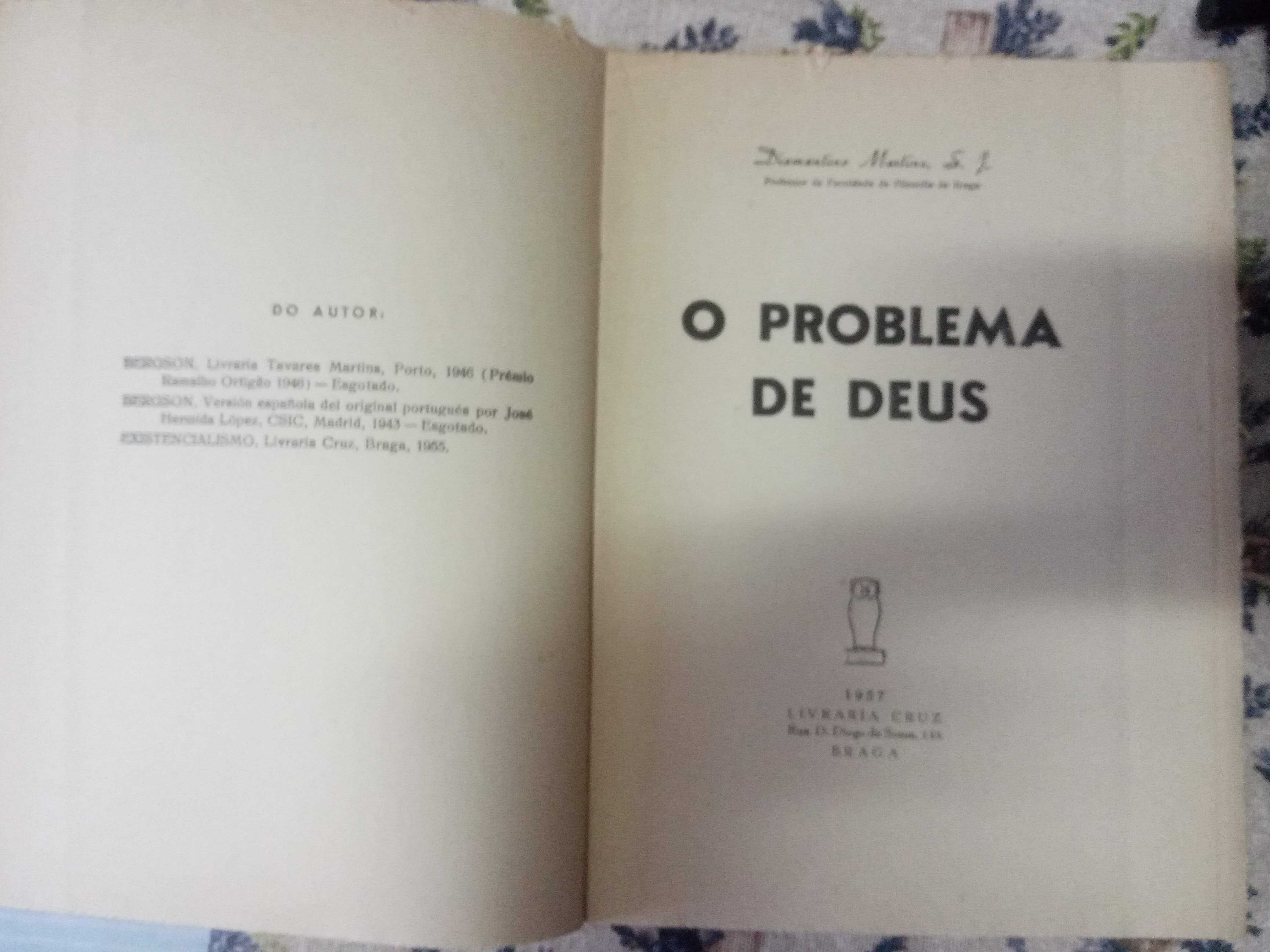 O Problema de Deus - Diamantino Martins 1957