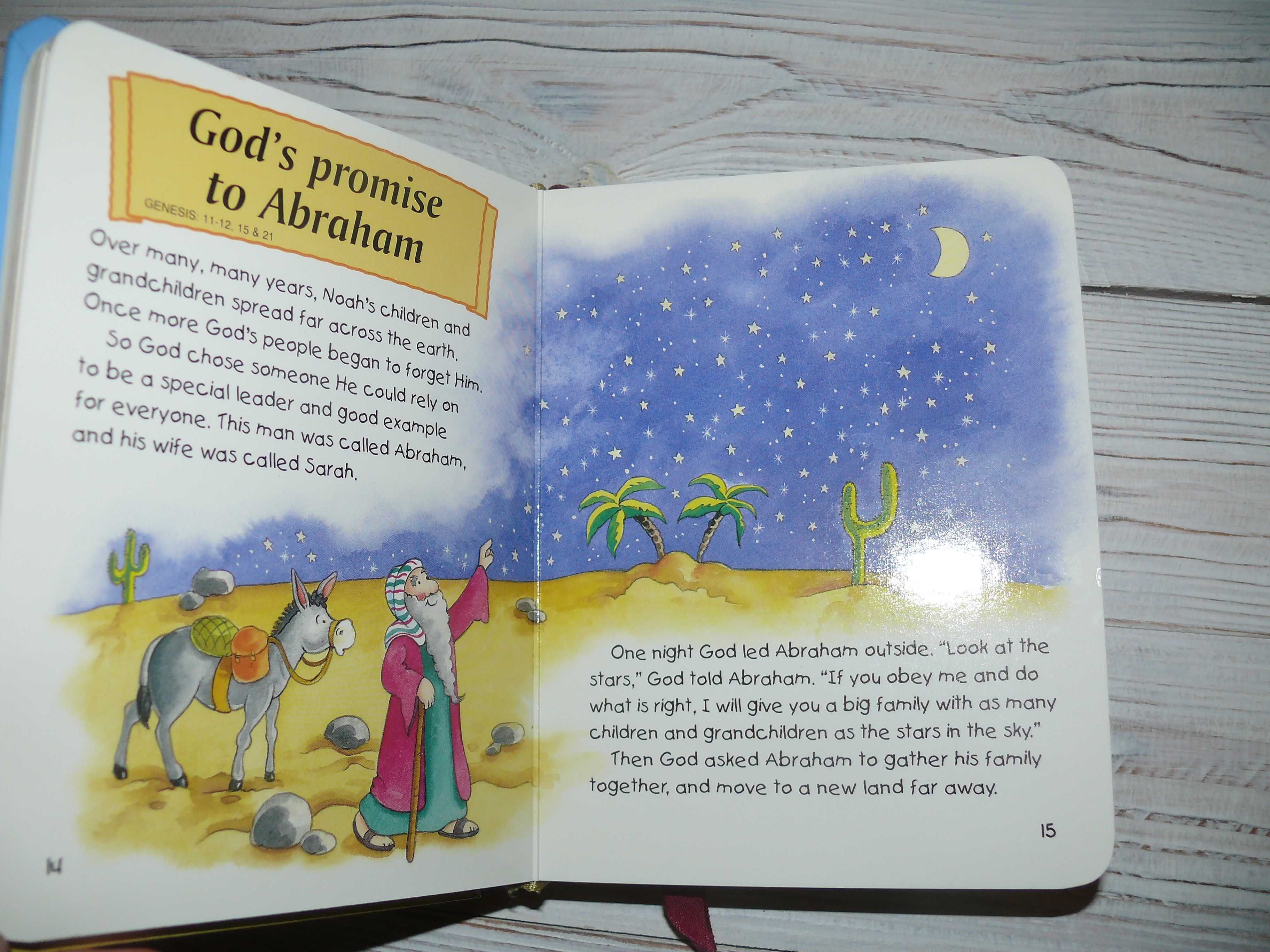 Книга Библия для детей на английском First Bible Stories 1999