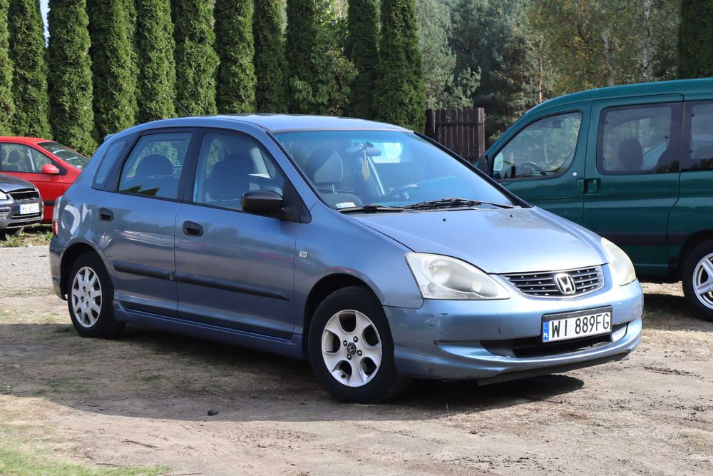 Honda Civic 2005r. 1,4 Benzyna 5 Drzwi