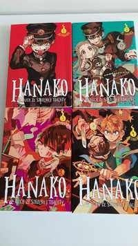 Hanako mangi Duch ze szkolnej toalety  tomy 1-4