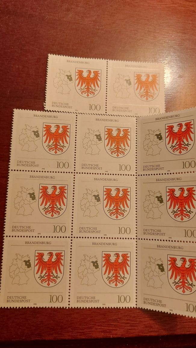 11 Selos Brandenburg de 1992