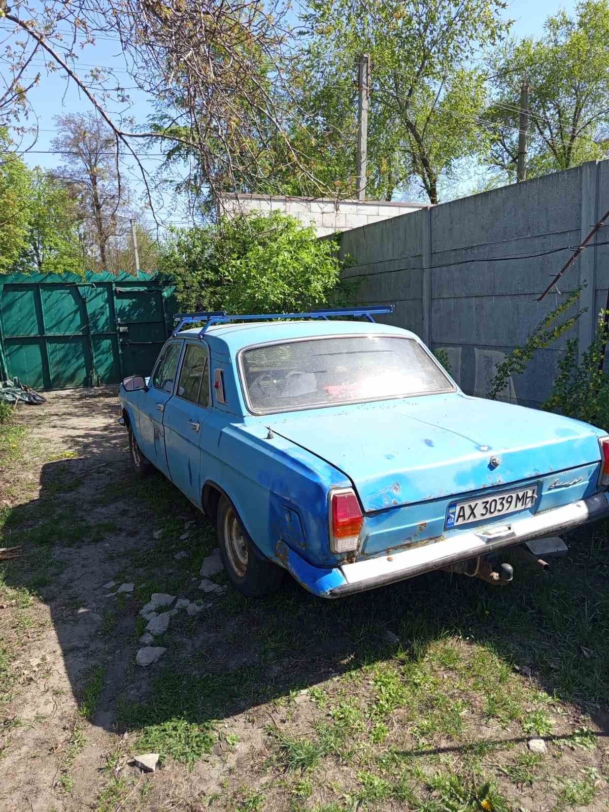 Волга 24-00 на ходу, страховка до октября