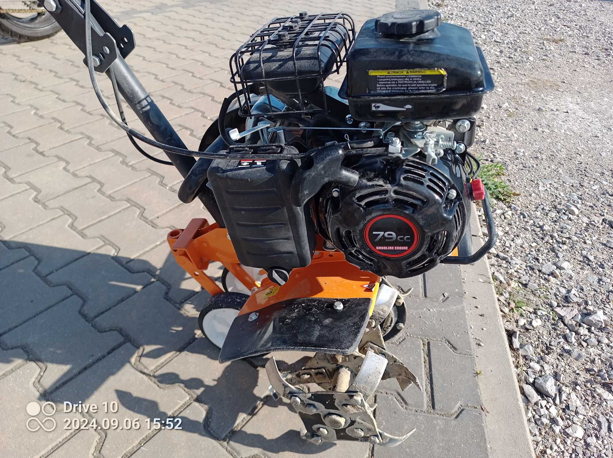 Zageszczarka 90 kg 6,5kM Loncin nowa