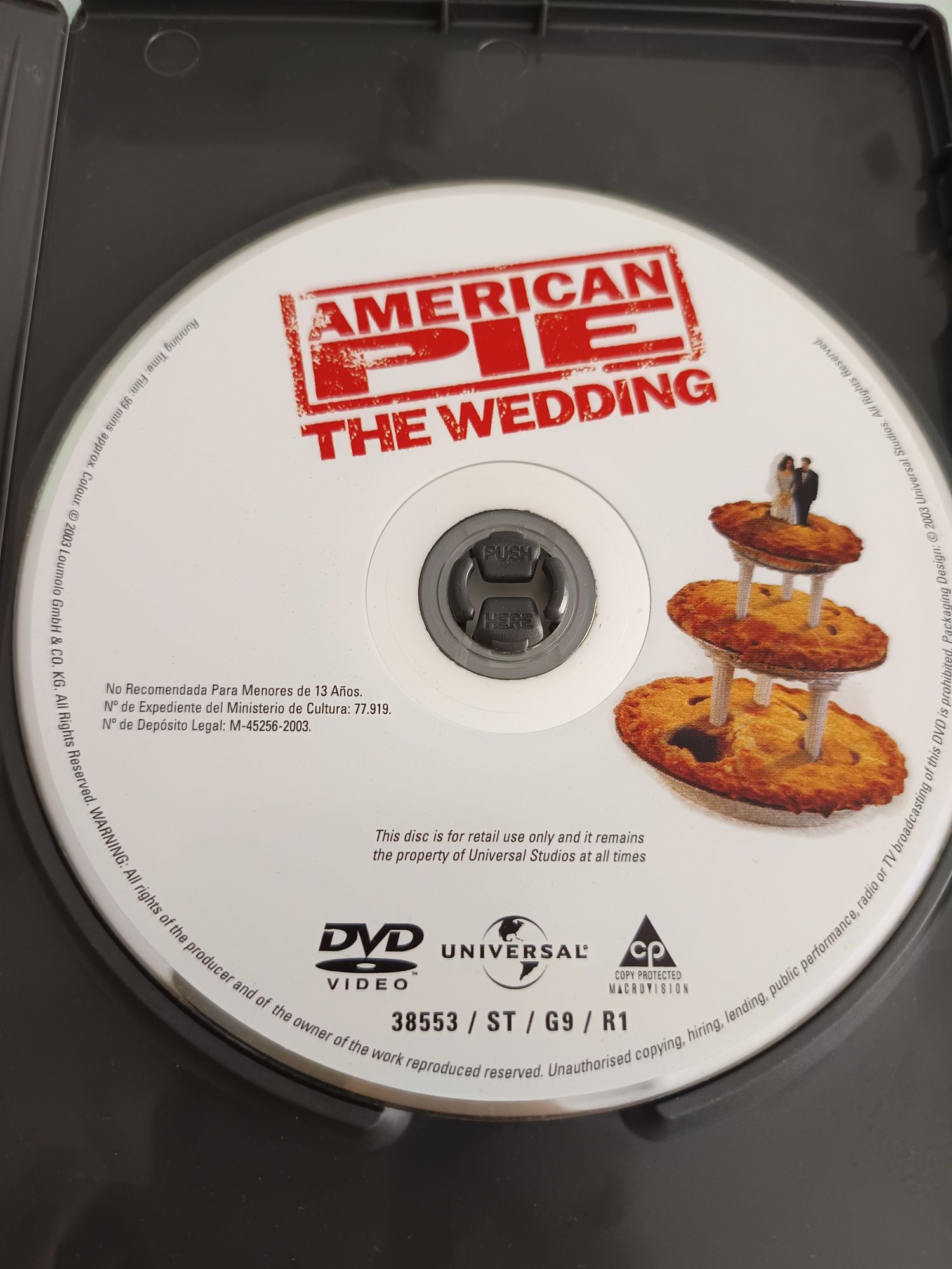 DVD American pie o casamento