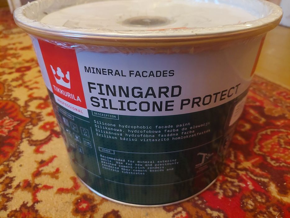 Farba Tikkurila Finngard- silikonowa farba do elewacji