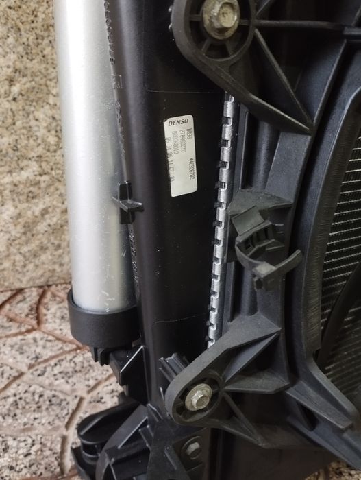 Corsa D conjunto de radiadores/ intercooler/termo ventilador