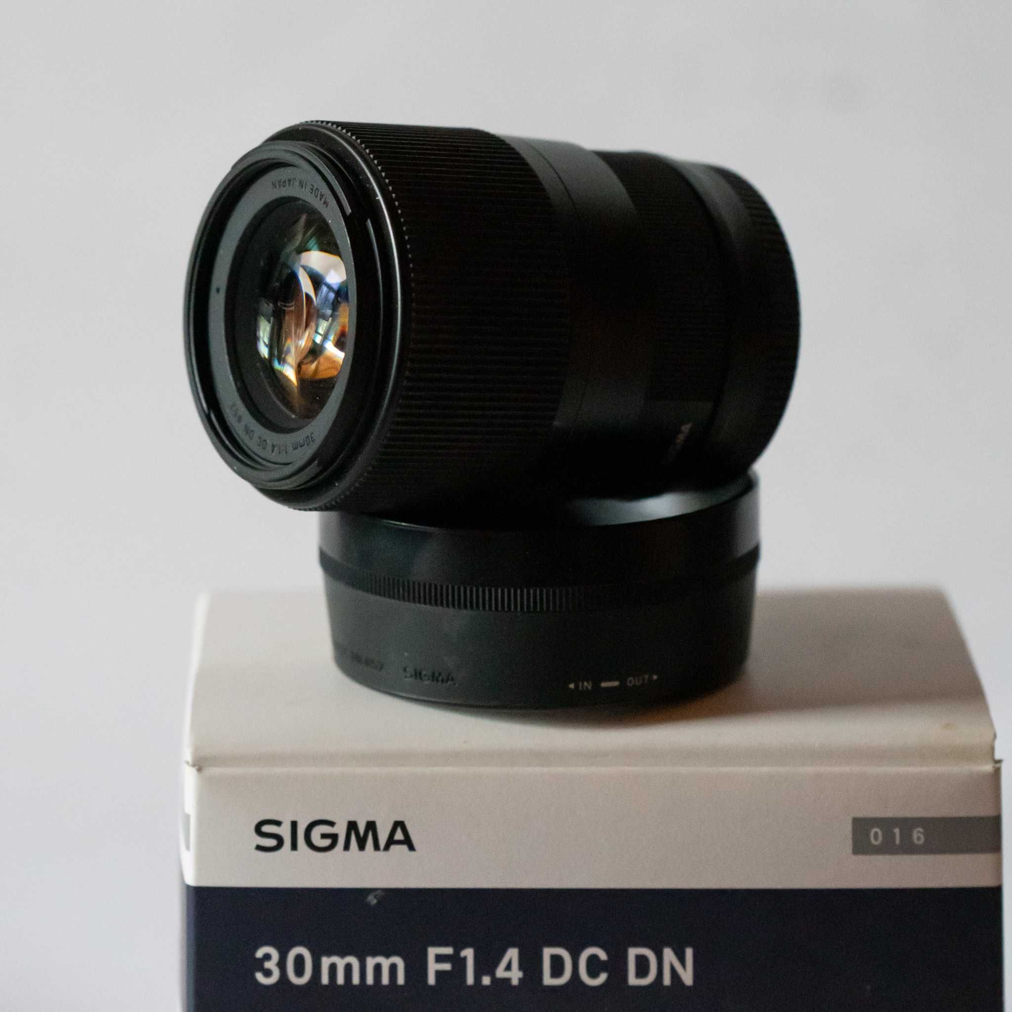 Sigma 30 mm Sony E DC DN 1.4