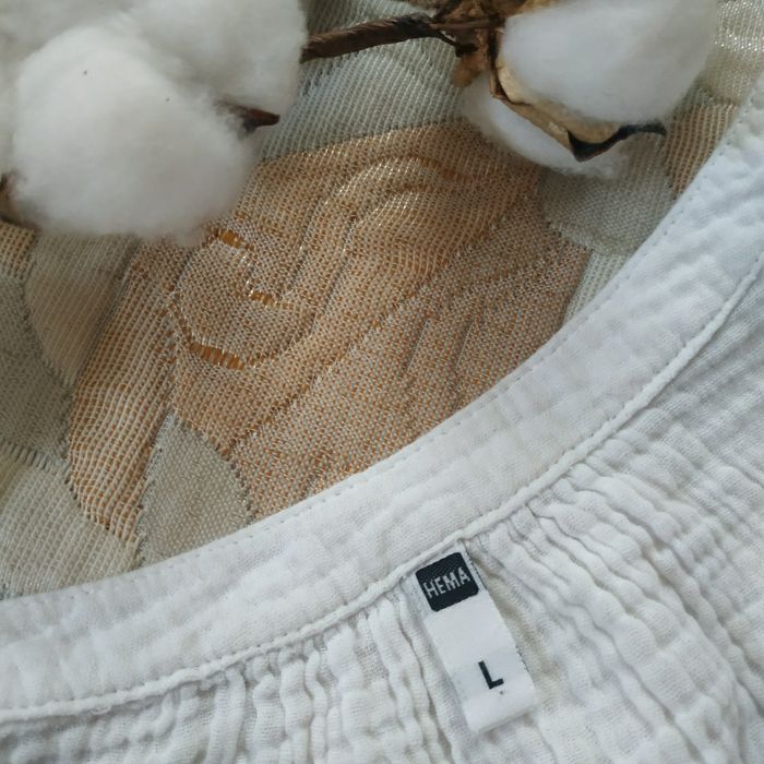 Муслінова блуза Hema, 100% бавовна