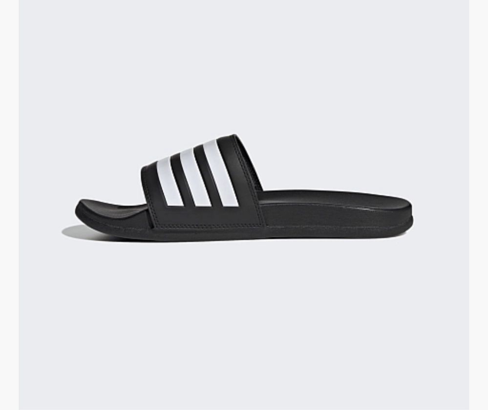 Тапочки Adidas Adilette Comfort Slides Black/White