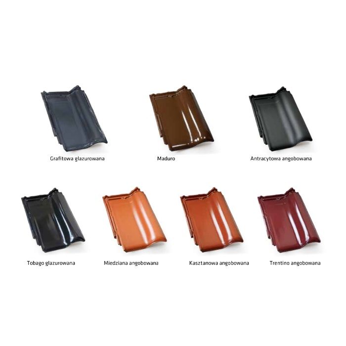 Dachówka ceramiczna Roben Monza Plus Miedź z Dostawą HDS