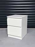 IKEA Malm Komoda 2 szuflady biała 40x48x55