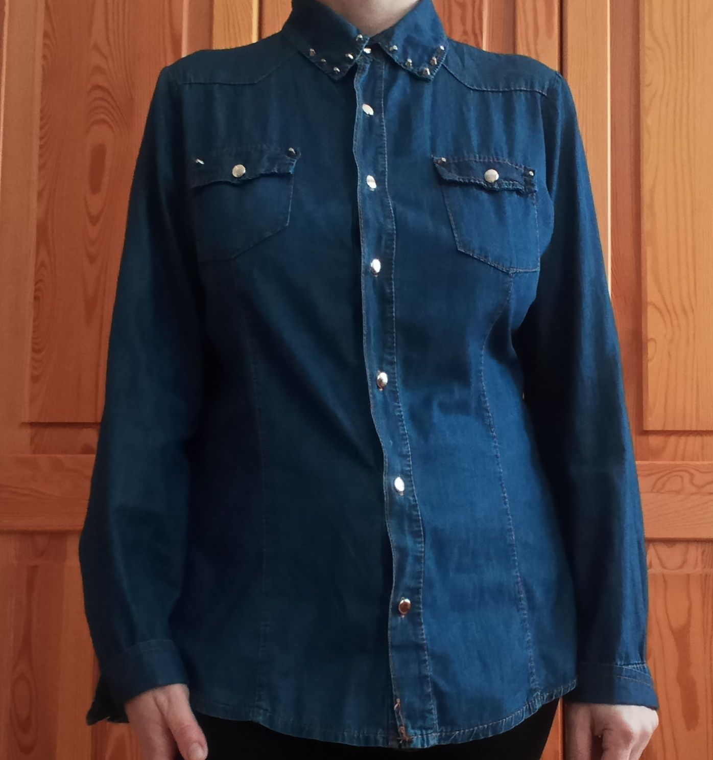Koszula bawełna jeans