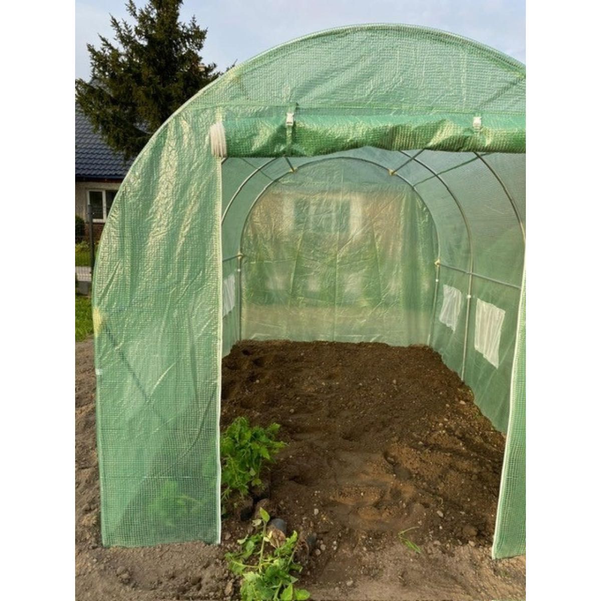 Tunel Foliowy SZKLARNIA 6m² 300x200 cm FOLIAK OGRODOWY