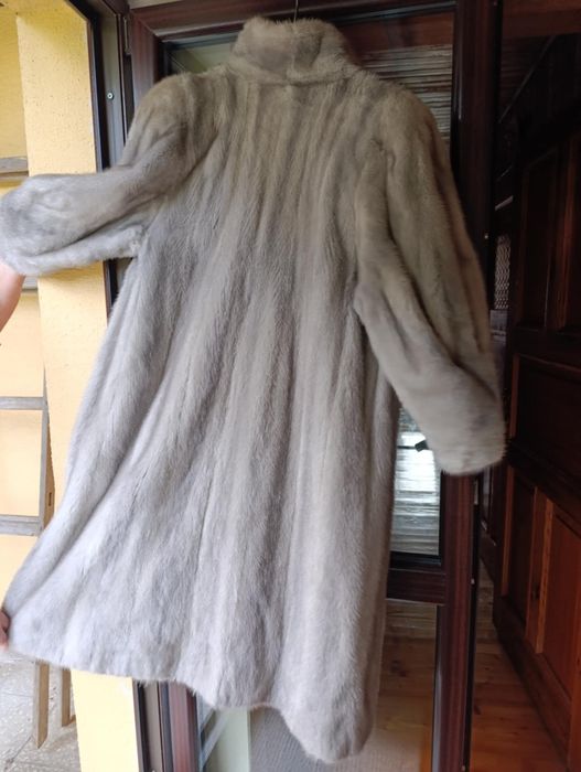 Futro naturalne z norek L/XL