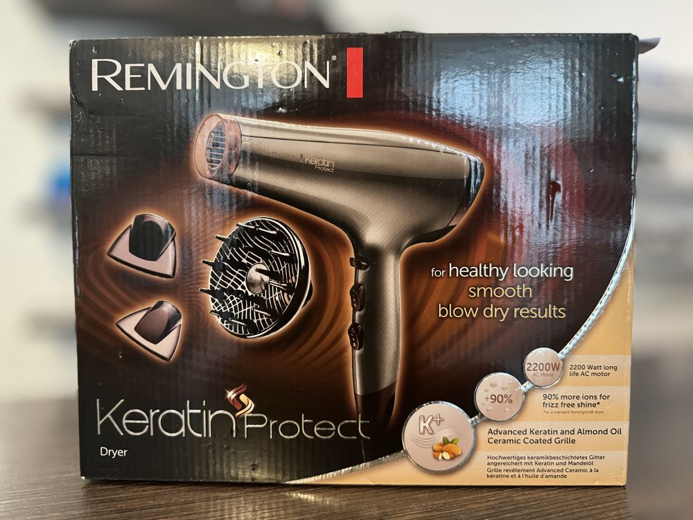 Suszarka do włosów REMINGTON AC8002 Keratin Protec Poznań Długa 14