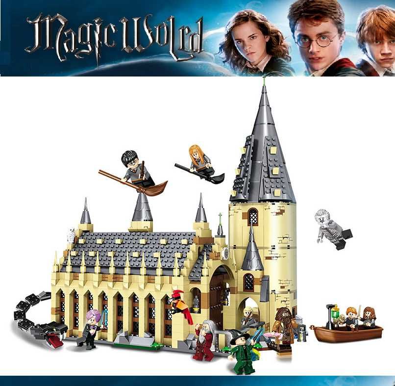 Set / Kit Harry Potter - O grande Salão (compatível com lego)