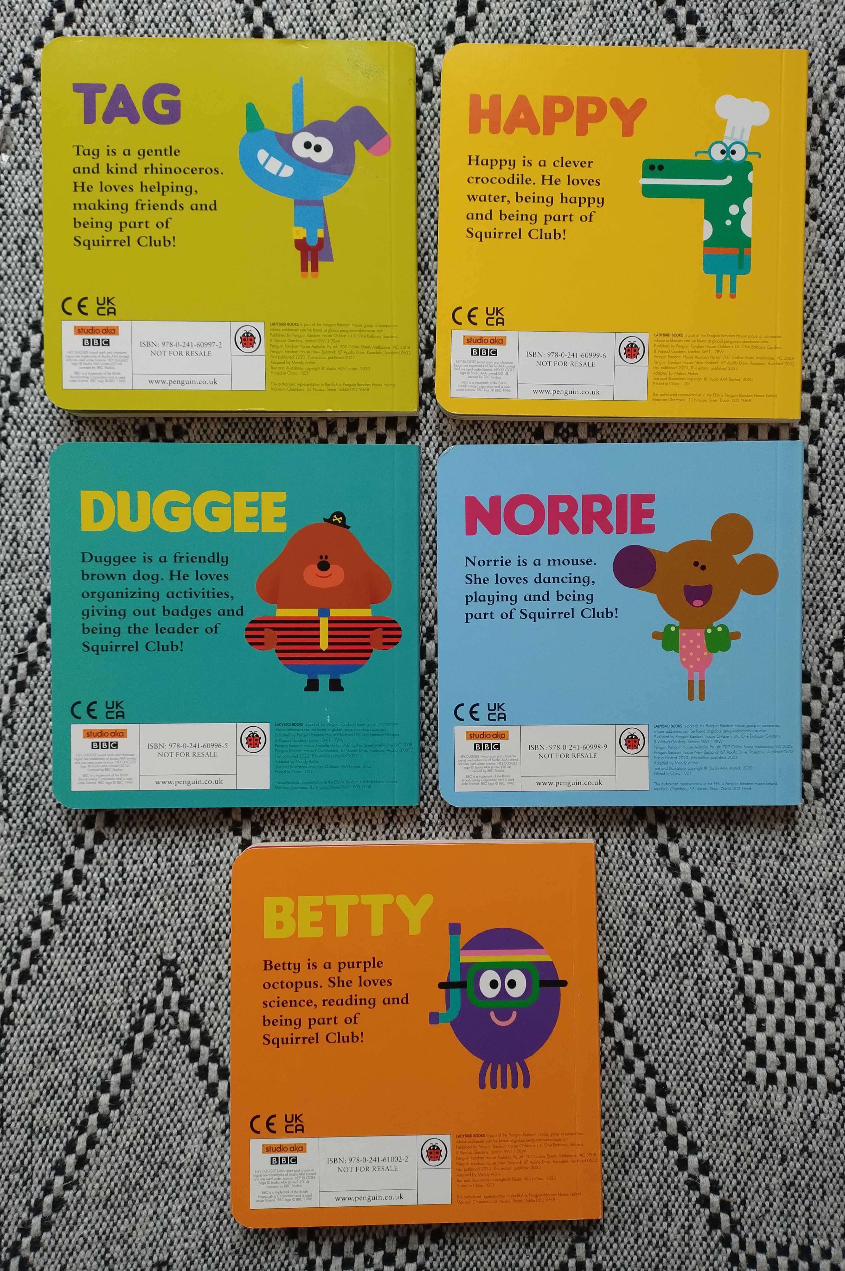 Książki po angielsku BBC Hey Duggee A The Squirrels unikat