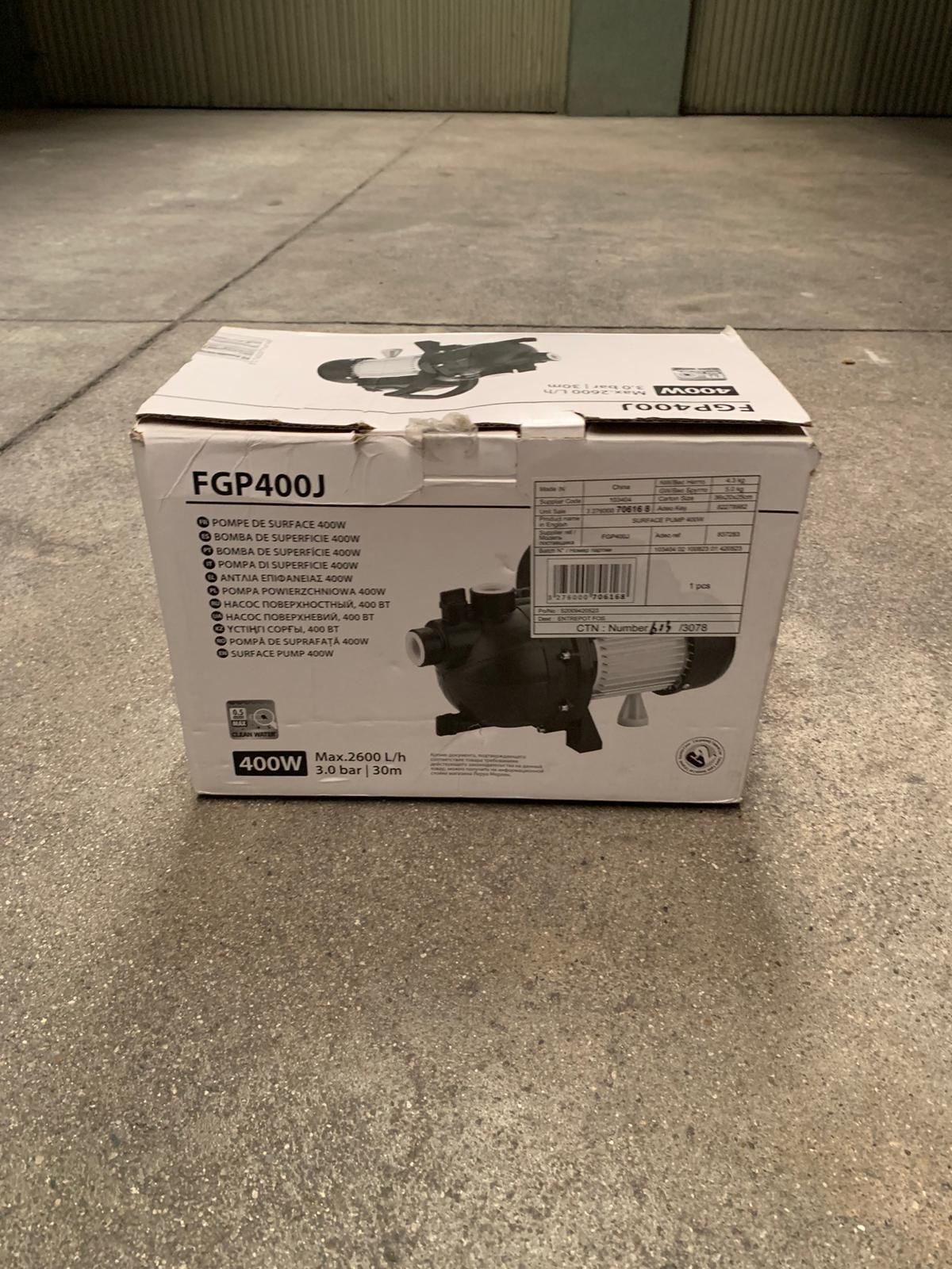 Motor de Rega Marca Fgp400J (Bomba de Superfície) IMPECÁVEL