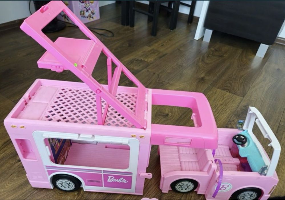 Kamper Barbie duży