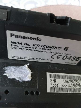 Aparat telefoniczny Panasonic.