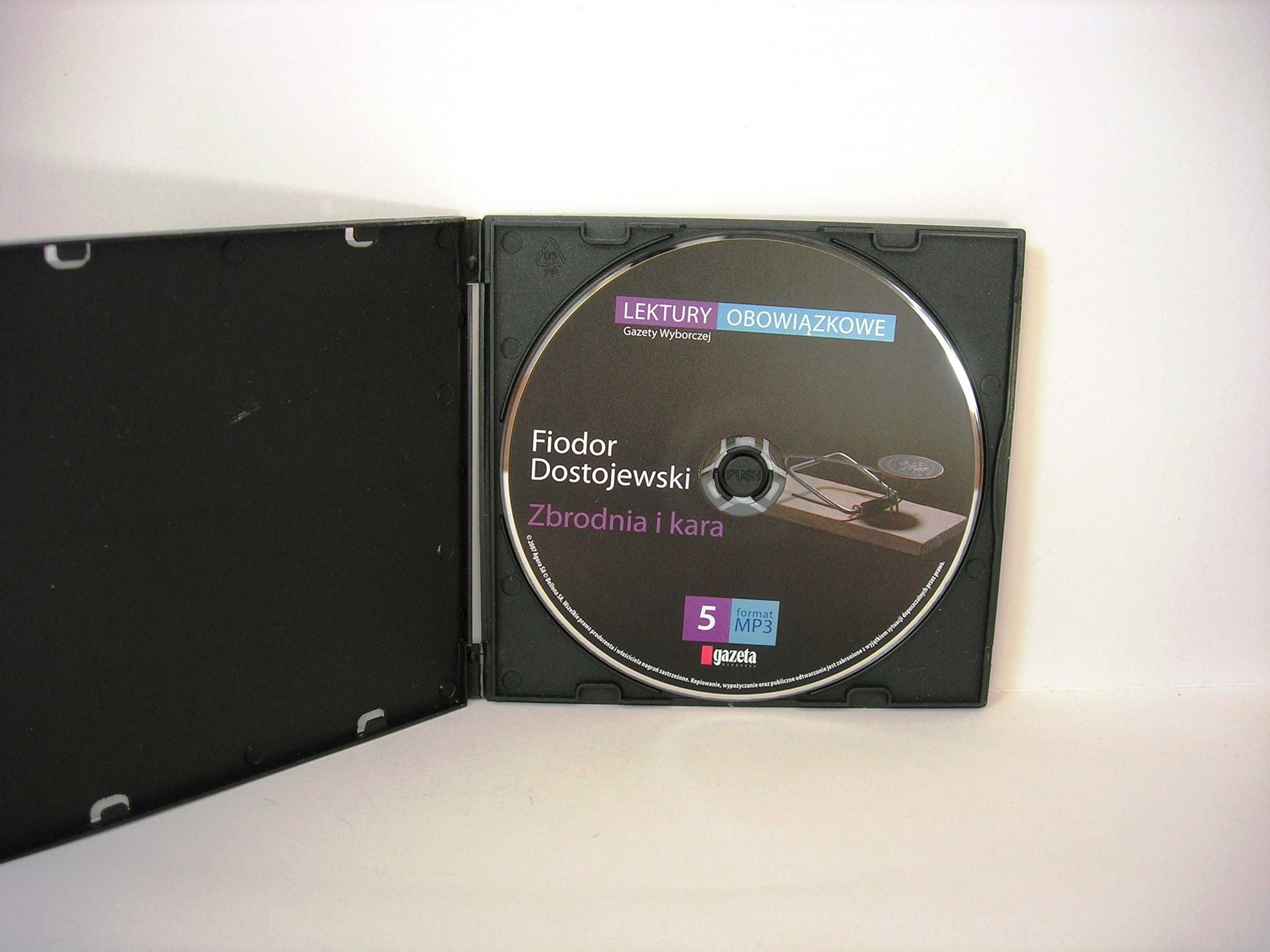Fiodor Dostojewski "Zbrodnia i kara" audiobook CD Bellona SA 2007