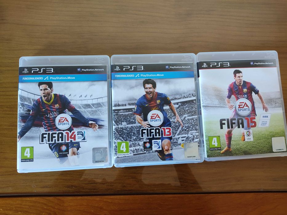 Jogos FIFA 13, 14 e 15