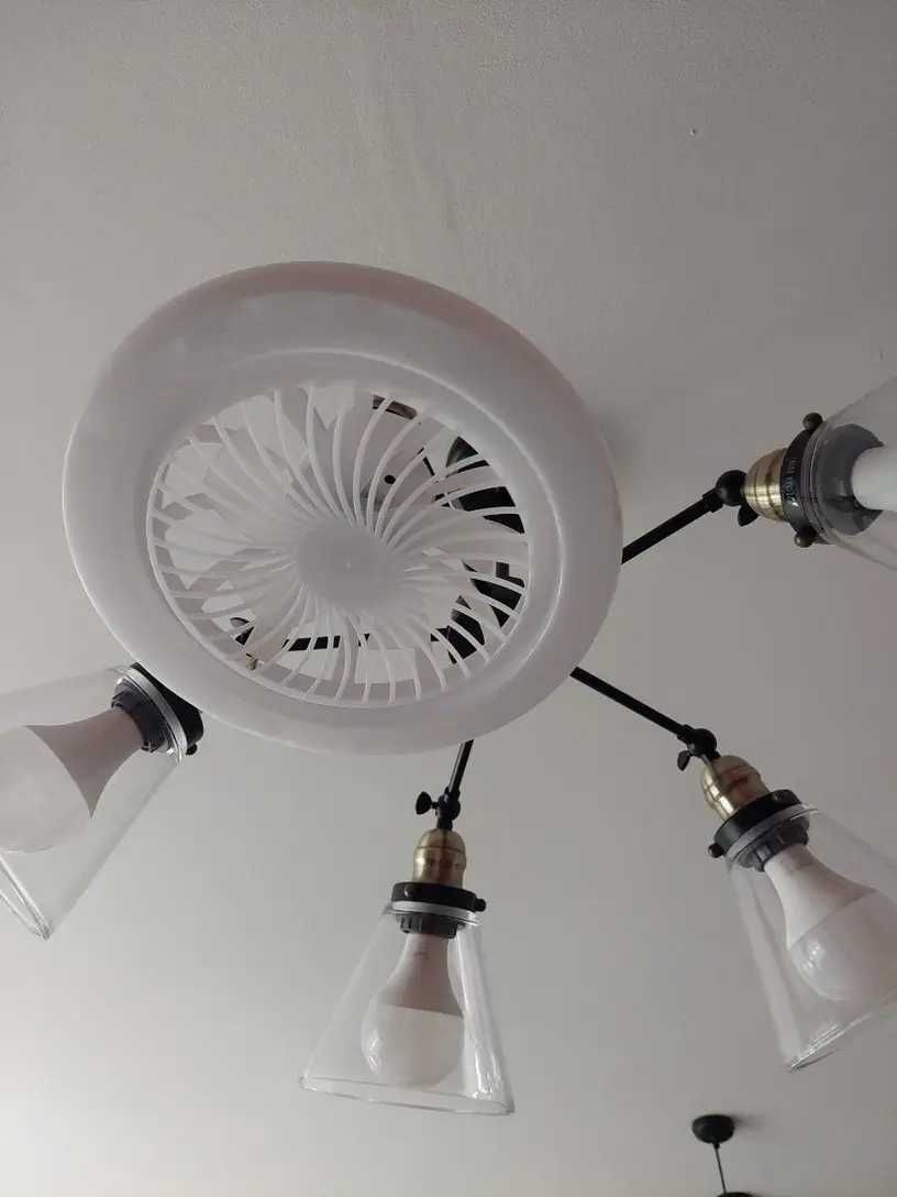 VENTILADOR LED Inteligente 2 em 1