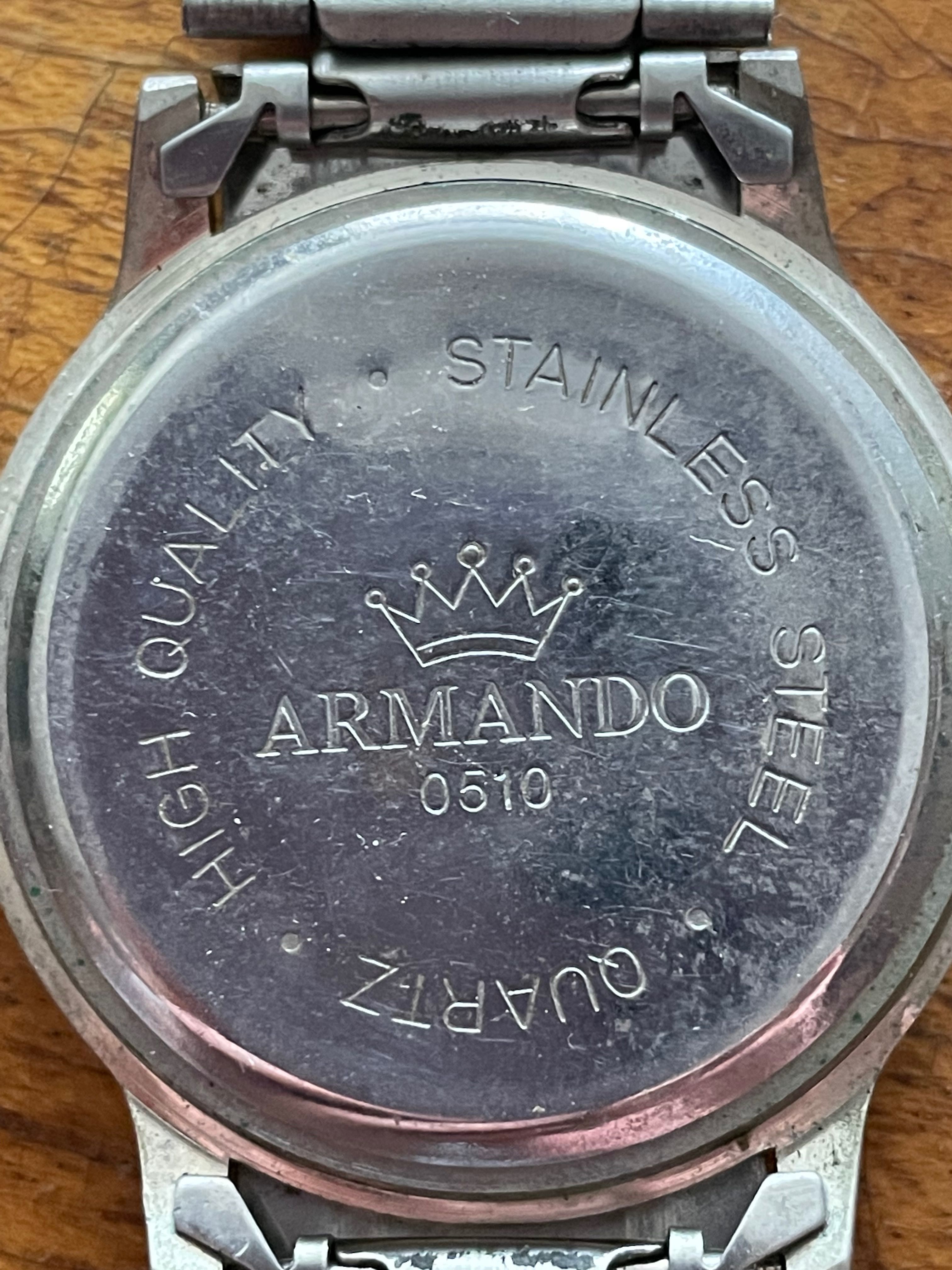 zegarek męski na rękę ARMANDO quartz