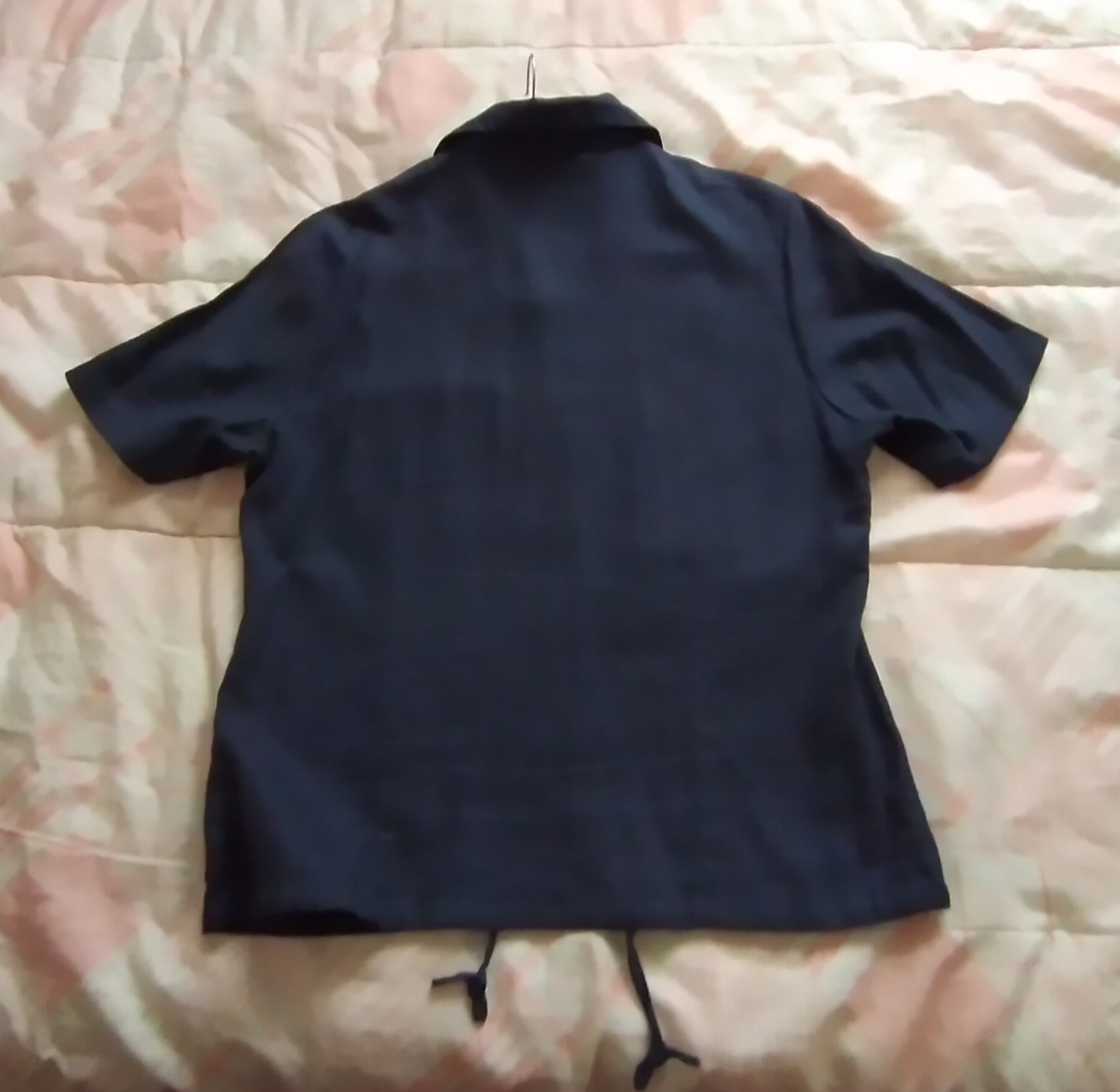 Blusa com linho, tamanho L