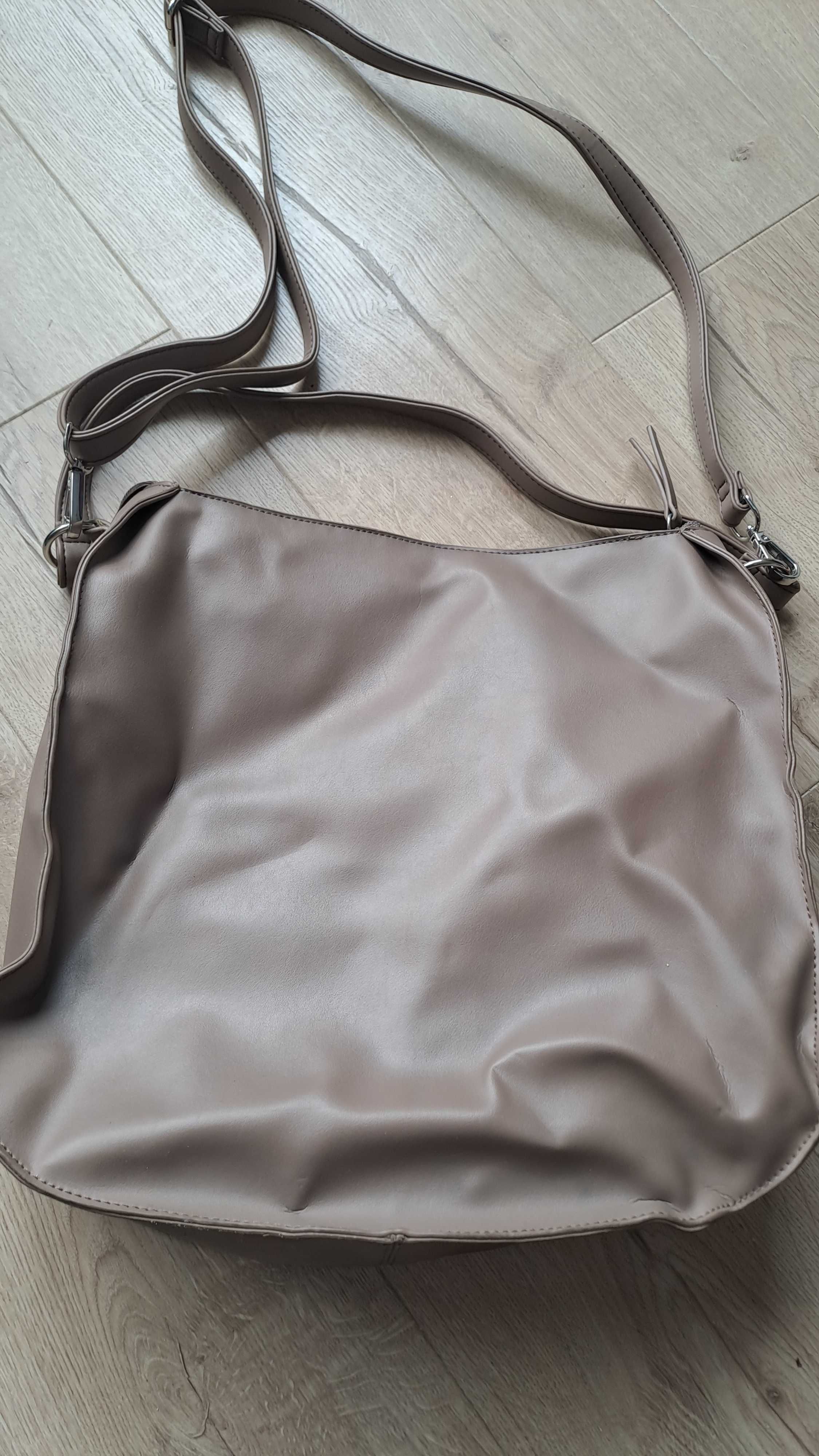 Torba torebka taupe reserved brązowa