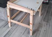 Biurko ikea Flisat regulowane