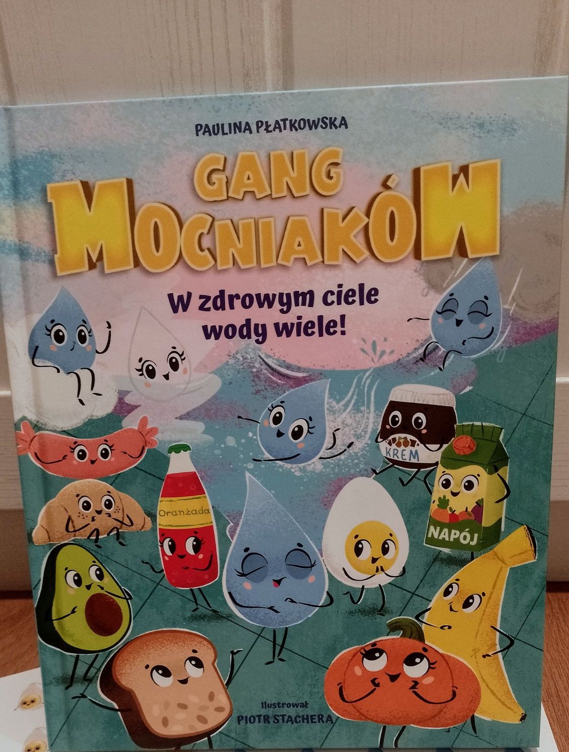 Dynia Dorotka książka Gang Mocniaków+ mini książeczki