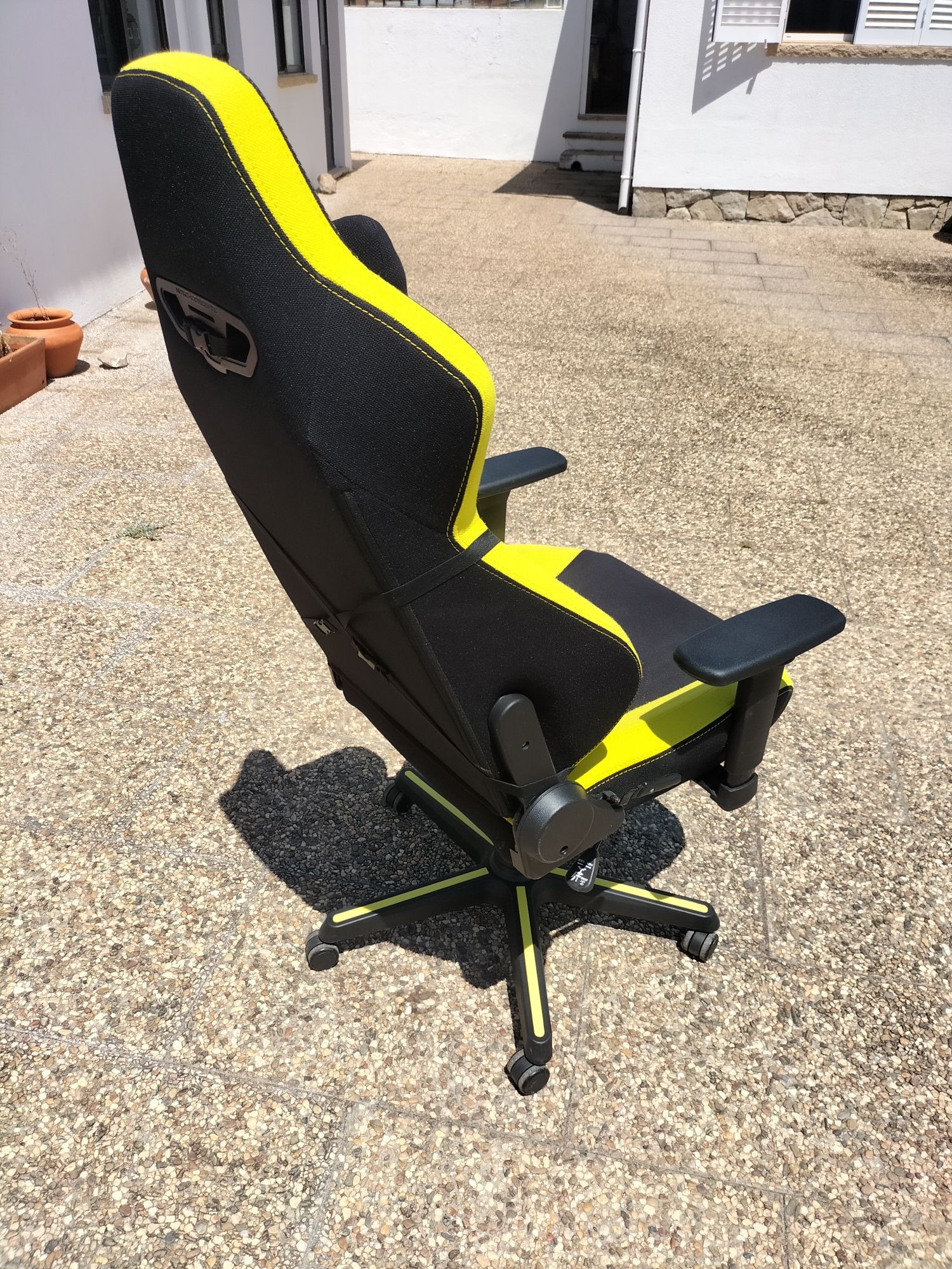 Cadeira gaming Nitro Concepts S300 amarelo astral