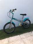 Bicicleta de criança Cor Azul e Cinzento