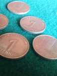 1 Pfennig NRD/DDR/-roczniki-1948,1952,1965,1972,1973-Stan Idealny!