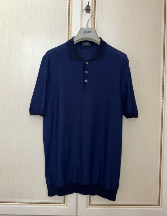 Трикотажное поло из котона Zanone