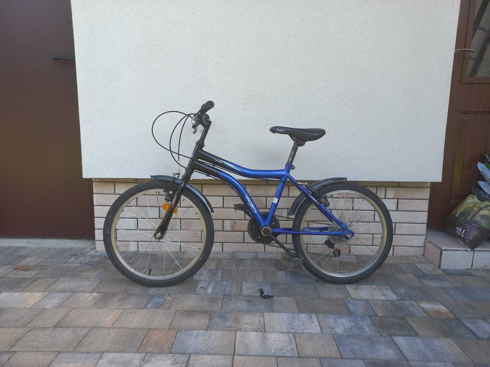 rower dziecięcy niebieski