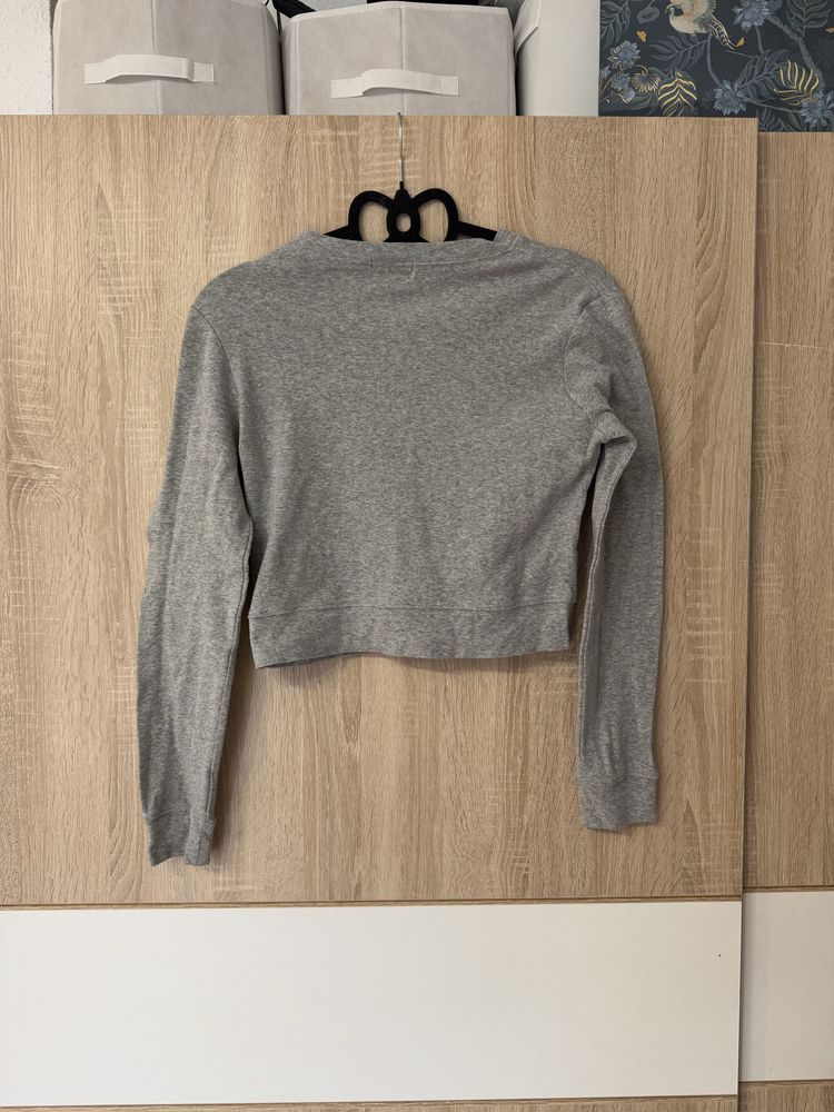 Bluza stüssy S damska krótka crop damska crewneck logowana