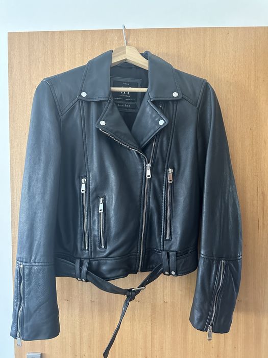 Casaco biker pele Zara