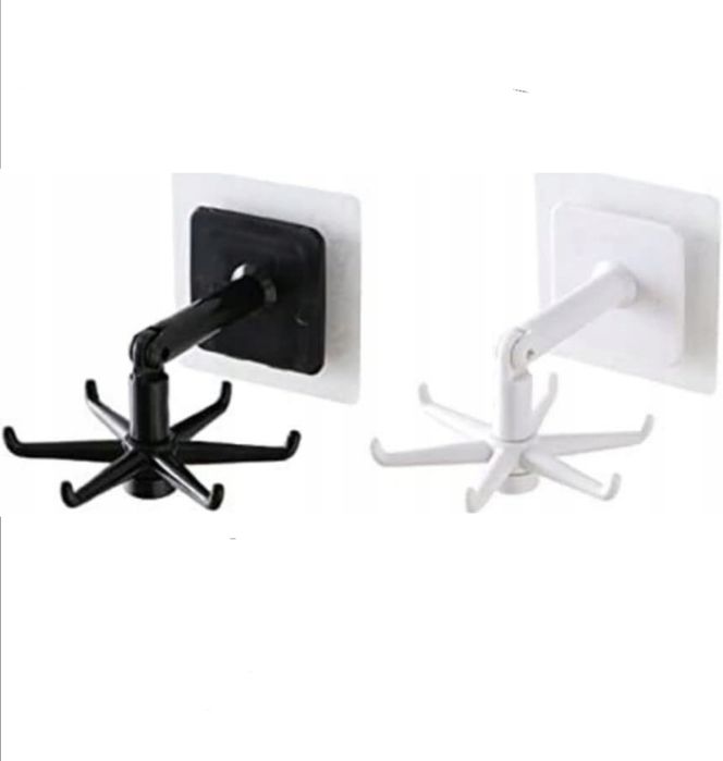 2222 Wieszak Kuchenny Łazienkowy Ścienny Obrotowy 360 na Przybory