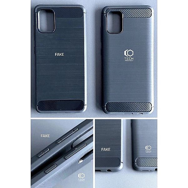 Etui Tech-Protect TPUCarbon na Samsung Galaxy XCover 7 - czarne