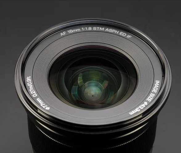 Об'єктив Viltrox 16mm f1.8 Sony FE-Mount Nikon Z-Mount