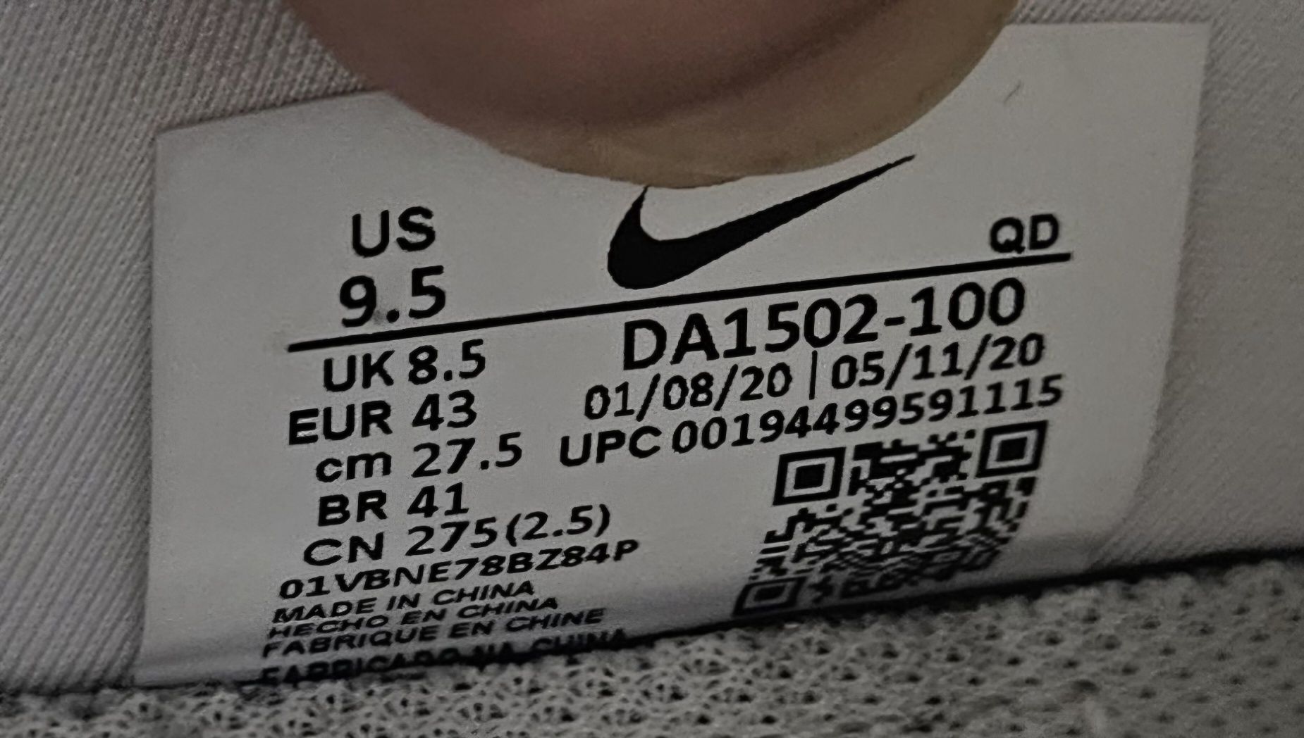 Ténis usados em ótimo estado, Nike Air Max 2090 tamanho 43 europeu