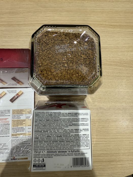 Zestaw kawa Jacobs Rafaello Merci