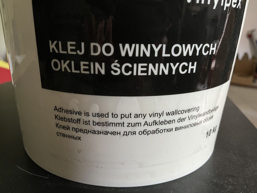 Klej do winylowych okładzin ściennych