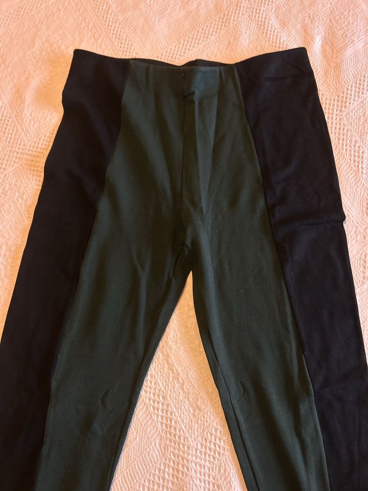 Legging preto e verde da Modalfa