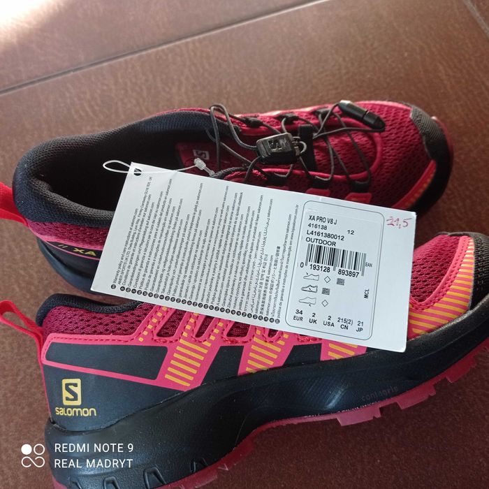 buty sportowe Salomon NOWE z metką 34